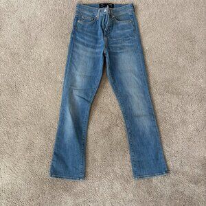 VERONICA BEARD JEANS- CARLY KICK FLARE HIGH RISE- LIGHT WASH- Size 25